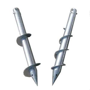 HDG Solar-Erdschrauben-Spiralpfähle zur Bodenmontage