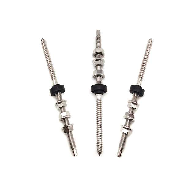 M10*300 verzinktes Solardach-Montagesystem, Edelstahl-Dübelschraube, Stockschraube