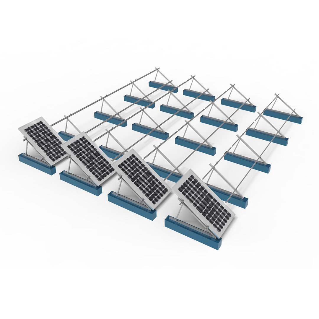 Photovoltaiksysteme für flache Dach