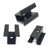 Aluminium Black Solar Panel Bracket Clamp Kit Mid Clamp für Dachmontagesysteme