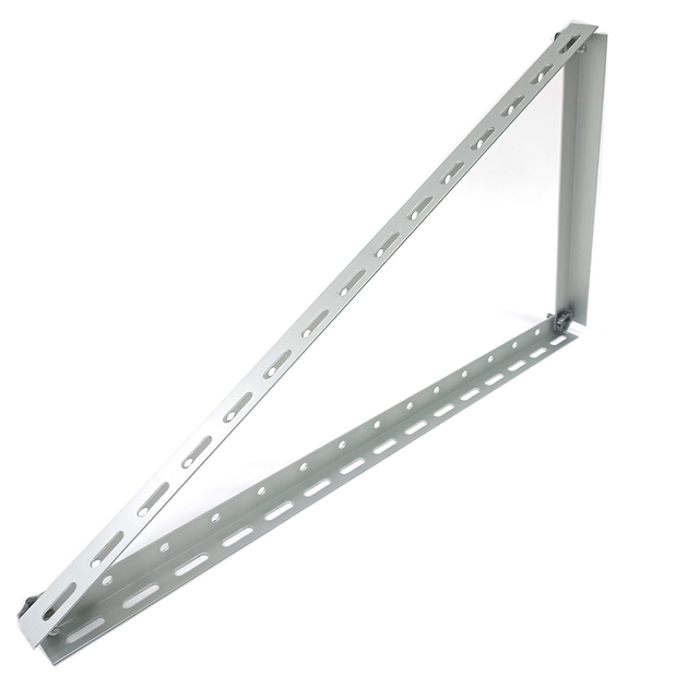 Solarstrom-Montagesystemstrukturen, verstellbare dreieckige Solarhalterungen aus Aluminium