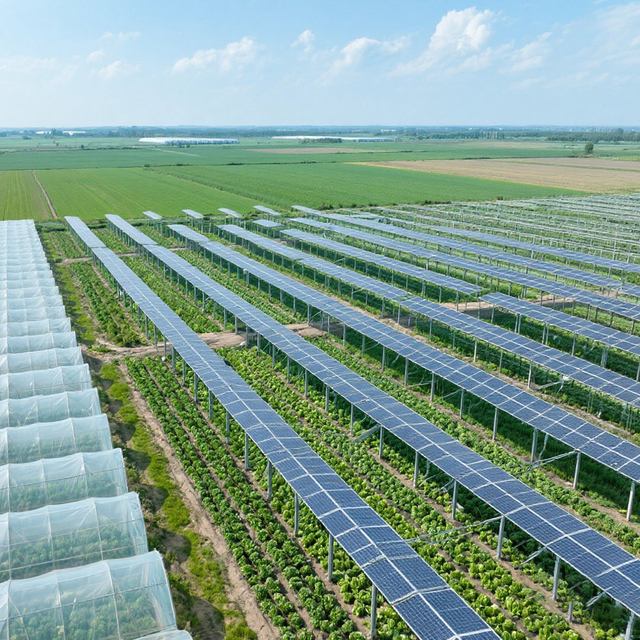 Solarpark Agrarsystem Racking Solar Panel Kits für PV Ground Monting System Solar Power Farm