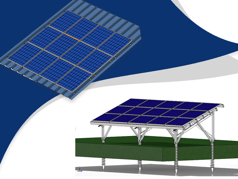 Dach vs. Masse: Wählen Sie den idealen Ort für Sonnenkollektoren
