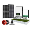 Off Grid Solar Power Battery Wechselrichter PV -Modulplatten Energiespeicher Bodenbefonderungssystem 