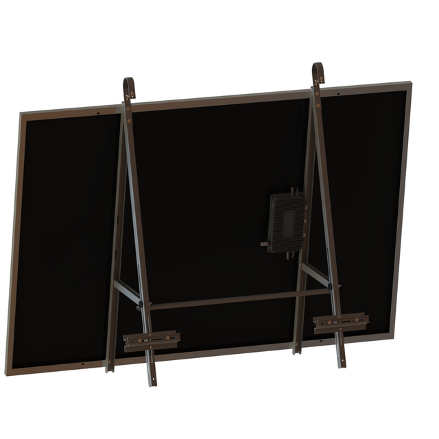 Balkon-/Wand-/Fett-Solar-Montagesystem, Einzelpanel-Balkon-Solarsystem, On-Grid-Solarsystem für Zuhause