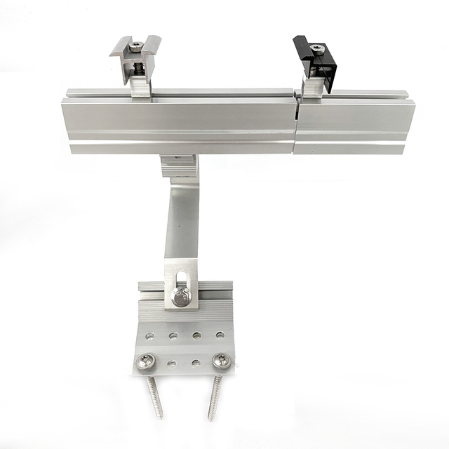 Solardach -PV -Strukturen Aluminium -Haken -Halterung für Solarpanel Montagesystem