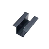 Aluminium Black Solar Panel Bracket Clamp Kit Mid Clamp für Dachmontagesysteme