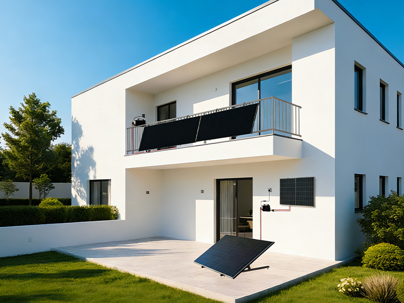 Plug-and-Play-Balkon-Solarmontagesysteme für On-Grid-Anwendungen