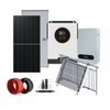 Solarmodule Stromversorgungssysteme auf Gitter Solar Power Kits Balkon Solar Outdoor -Energiespeichersystem