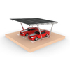 V-Typ-Solarpanel-Zweisäulen-Solar-Carport-Montagesystem