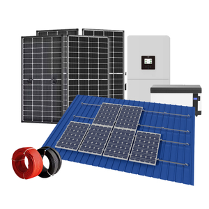Solarenergiesystem Home Solar Power System Photovoltaiksysteme mit Solarwechselrichter