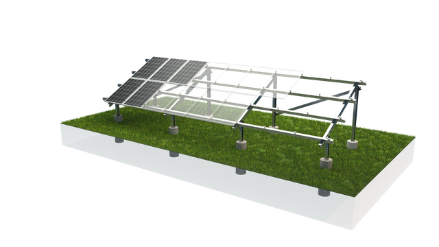 Solar -Energy -Panel -System Solar -Kraftwerk Kit vom Netz für das Bodenbefonderungssystem