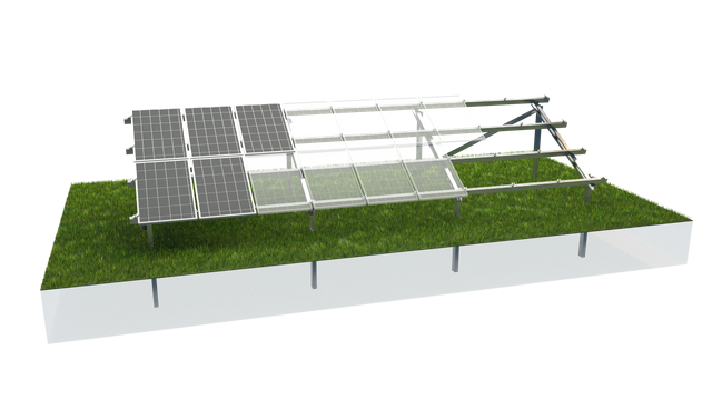 Bodensolarmontage mit C-Kanal-Stahlträger-Solarpanelsystem