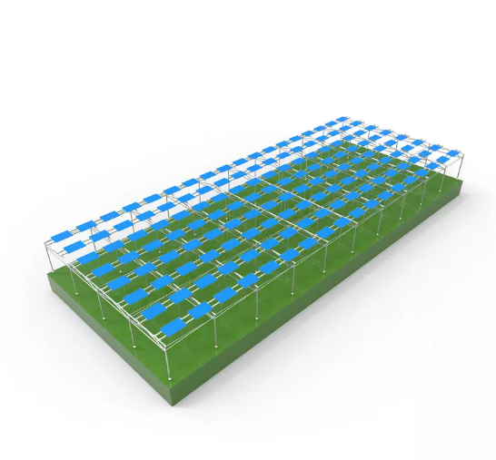 ein Solarphotovoltaik -Panel -Array