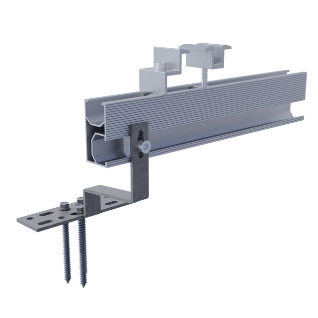Solarpanel -System Fixed Hakenfliesen -Dach -Montagehalterung für Solarfliesendach -Montagestruktur