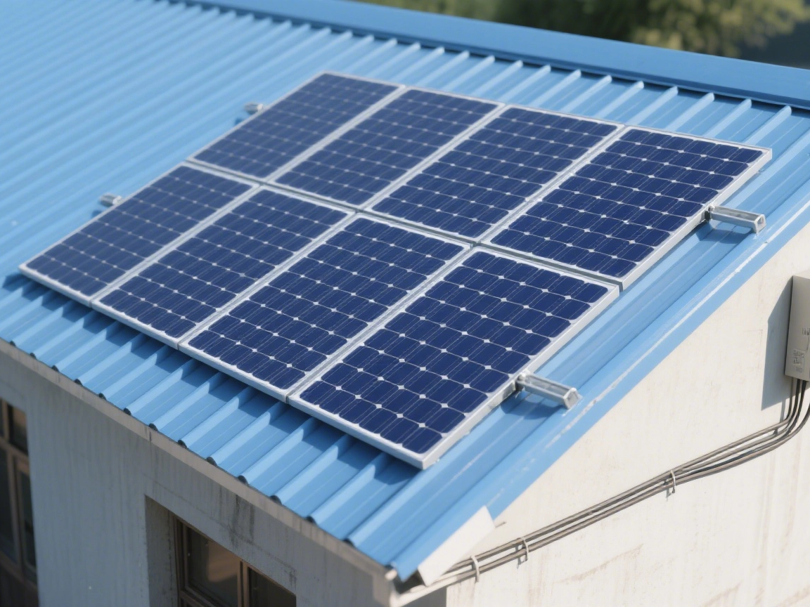 Verschiedene Installationsmethoden von PV -Klammern auf Metallfliesendächern