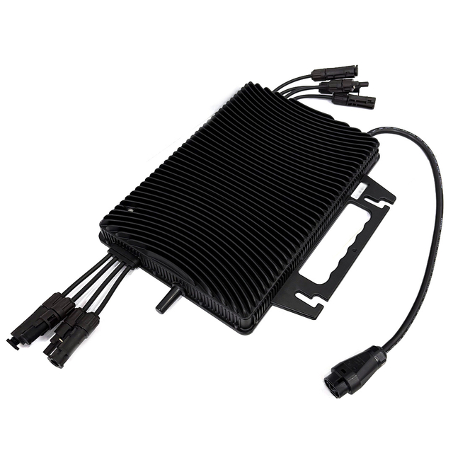 Solarpanel 2000 W Mikro-Wechselrichter Heim-Mikro-Wechselrichter mit 4 MPPTs für Solarbalkon-/Dachmontagesystem