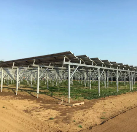 ein Solarpanel -Montage -Rack