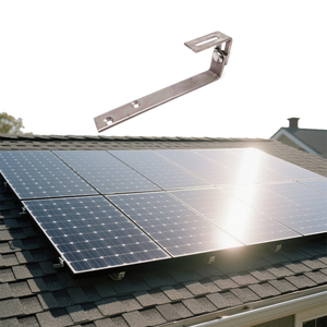 Solarpanel Montagebrielung mit Fliesendachhaken für Asphaltschindeldach -Montagestruktur 