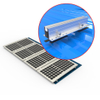 Aluminium Mini -Schienen -Solarpanel -Halterungshalterungs -Kit für Metalldach -Montagestruktursystem