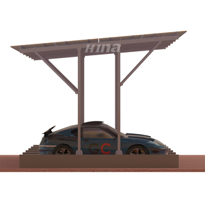  Solarenergie-Montagestruktur Multi-Pfosten-Solar-Carport-Montagesystem