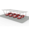 Solarpanel-N-Säulen-Carport-Montagestruktur für das Parken von Autos