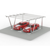 Solarpanel-N-Säulen-Carport-Montagestruktur für das Parken von Autos