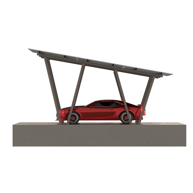 Solarpanel-N-Säulen-Carport-Montagestruktur für das Parken von Autos