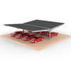 Y-Typ-Struktur Solar-PV-Carport-Montagehalterungen System Solar-Carport-Struktur