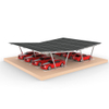 Solar-Carport-Montagestruktur vom Typ VV aus Zink-Aluminium-Magnesium-Stahl