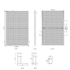 Hocheffizientes 450-W-Solarmodul-PV-Modul für Solarmontagesystem