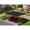 W-förmige Solarmontagestruktur ZAM-Stahlcarport für Solarpanelsystem