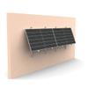 Solarpanel-Balkonstruktur-Wandmontage-Kits Solar-Montagesystem